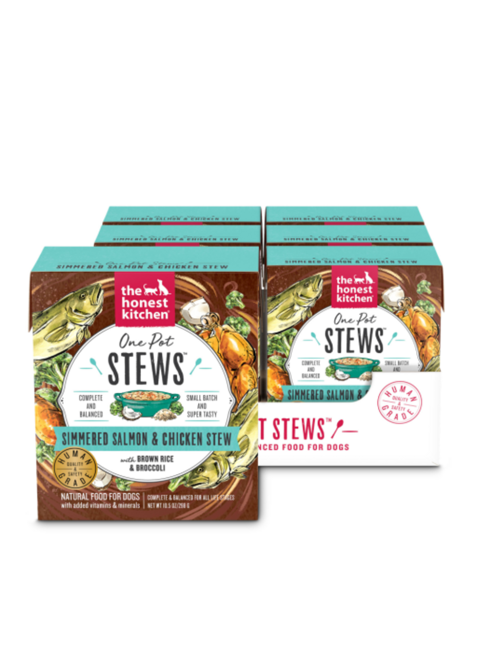 The Honest Kitchen The Honest Kitchen DOG ONE POT STEW SALMON & CHICKEN - 10.5 OZ CASE OF 6