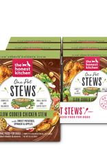 The Honest Kitchen The Honest Kitchen One Pot Stews: Slow Cooked Chicken Stew with Sweet Potato  Spinach & Apples Wet Dog Food  10.5 oz x6 Chicken  Spinach & Apples - 10.5 Ounce (Pack of 6)