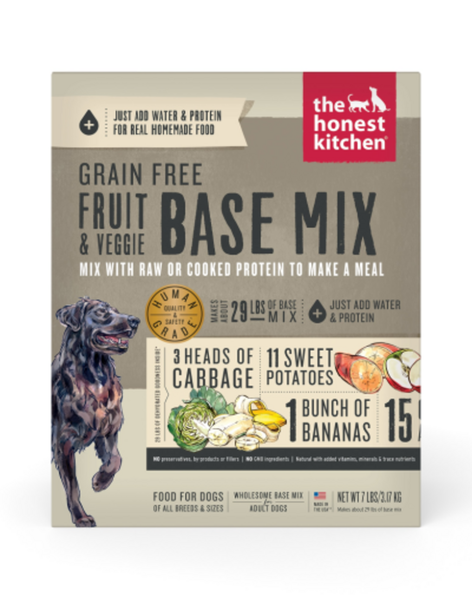 The Honest Kitchen The Honest Kitchen Dehydrated Grain Free Base Mix Dog Food - 7 lbs (Makes 29 lbs of Base Mix)