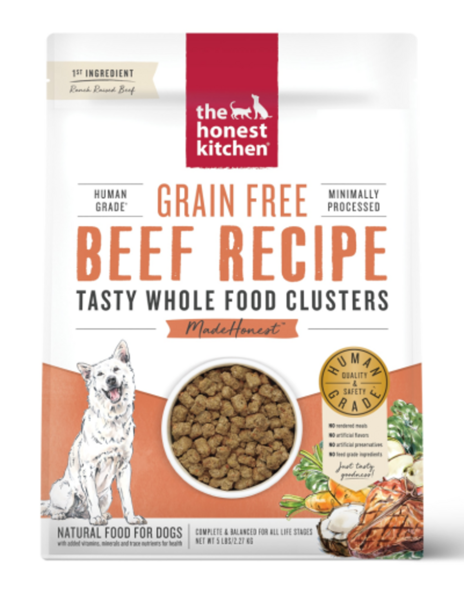 The Honest Kitchen The Honest Kitchen Grain Free Beef Recipe Dog Food  5 Pound -- 6 per case.