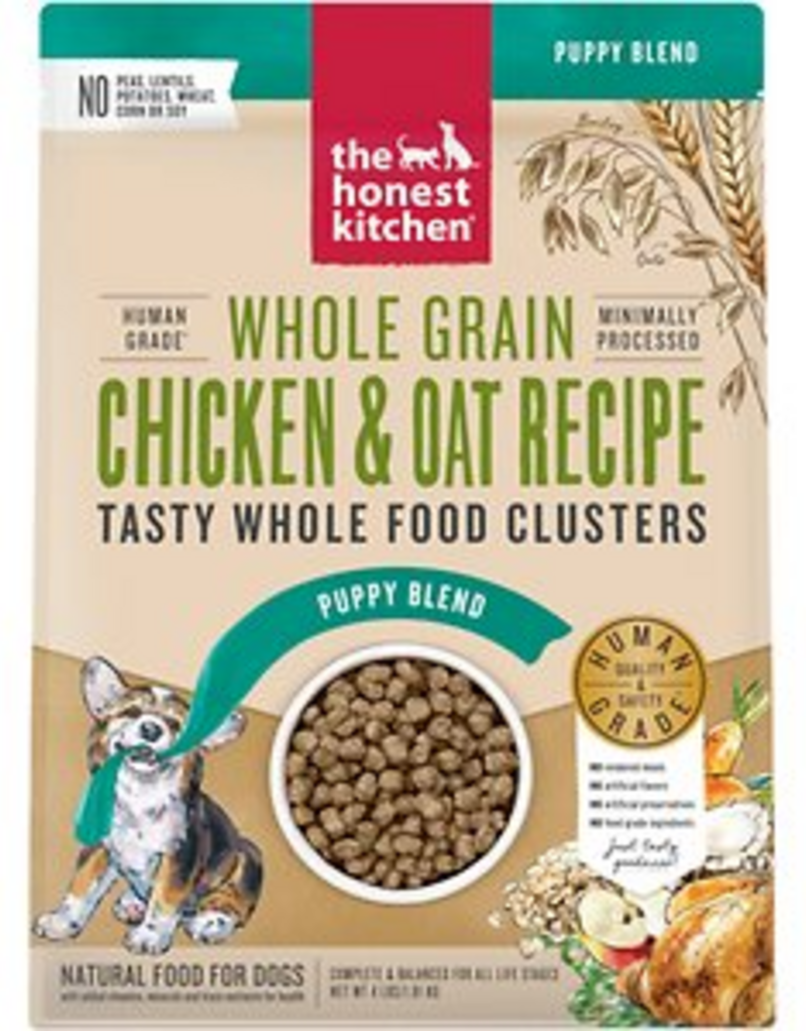 The Honest Kitchen The Honest Kitchen Whole Food Clusters Dry Puppy Food - Whole Grain Chicken - 4 lb.