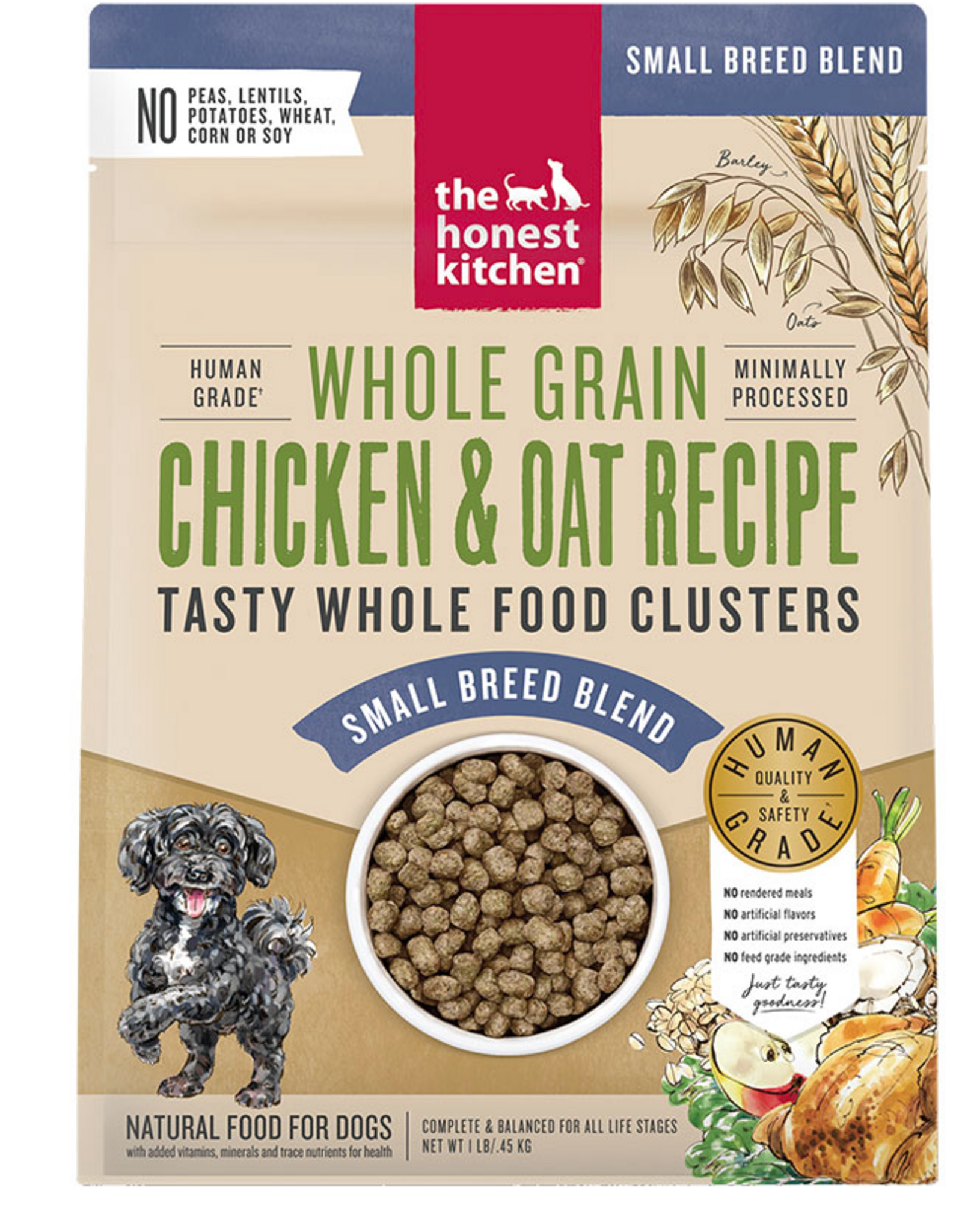 The Honest Kitchen The Honest Kitchen Whole Food Clusters Small Breed Whole Grain Chicken Dry Dog Food - 10 lb