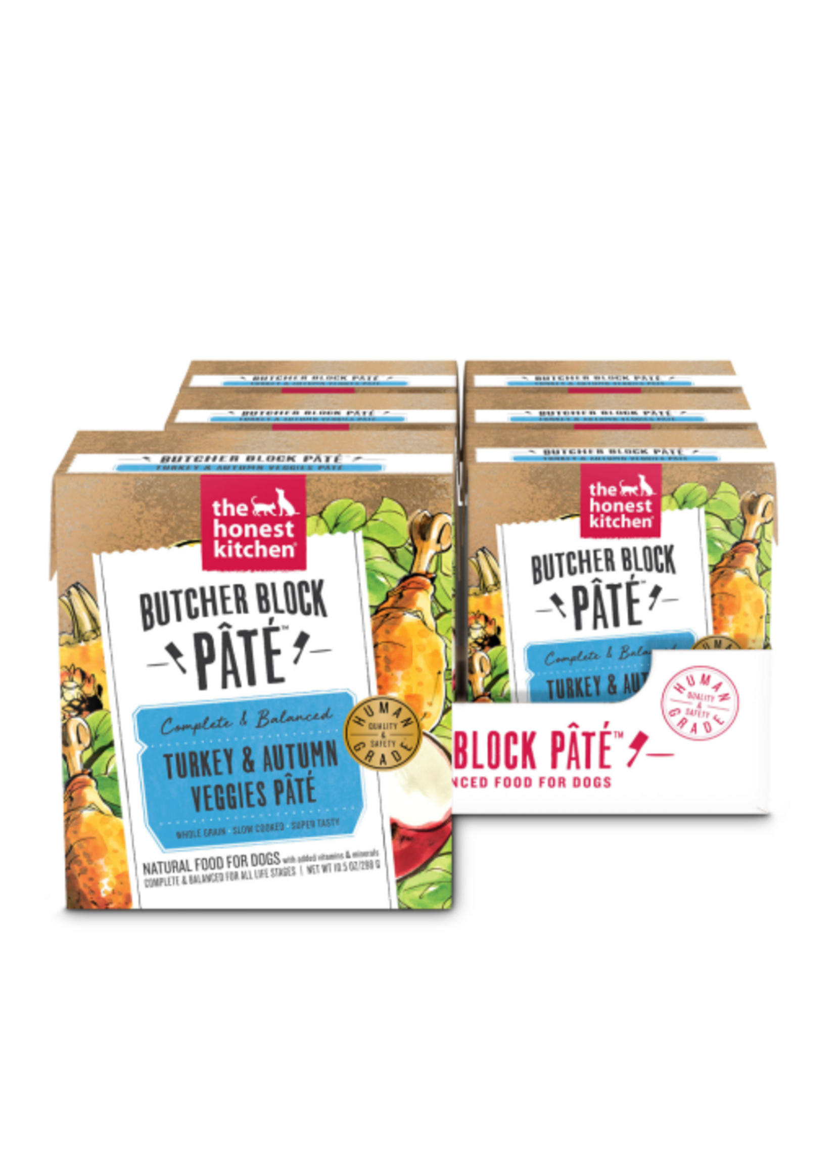 The Honest Kitchen The Honest Kitchen DOG BUTCHER BLOCK TURKEY AUTUMN VEGGIE - 10.5 OZ CASE OF 6