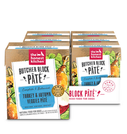 The Honest Kitchen The Honest Kitchen DOG BUTCHER BLOCK TURKEY AUTUMN VEGGIE - 10.5 OZ CASE OF 6