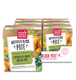 The Honest Kitchen The Honest Kitchen Butcher Block Pate : Chicken & Super Greens Wet Dog Food - 10.5 oz x 12