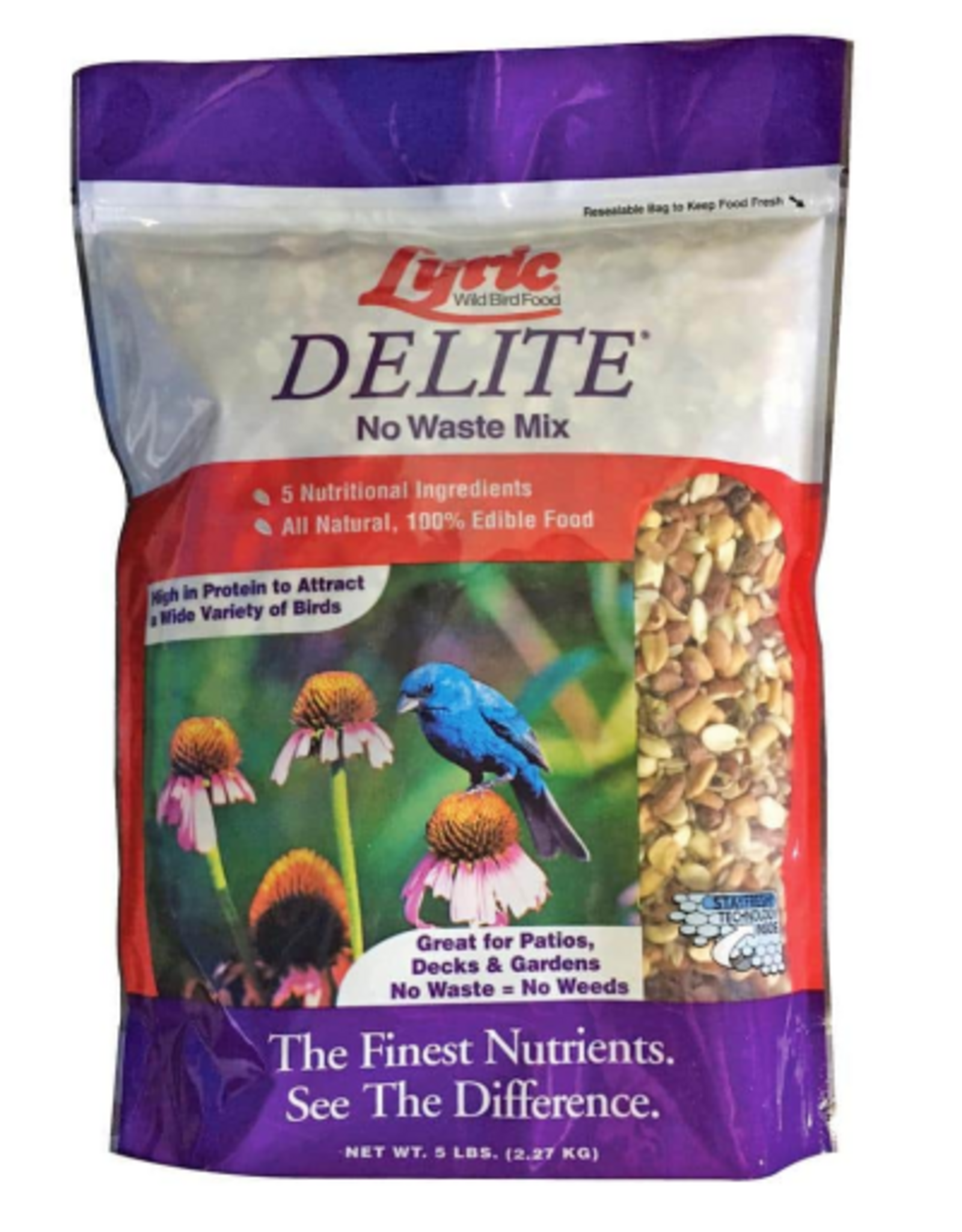 Lyric Lyric Delight No Waste Wild Bird Mix 5lb