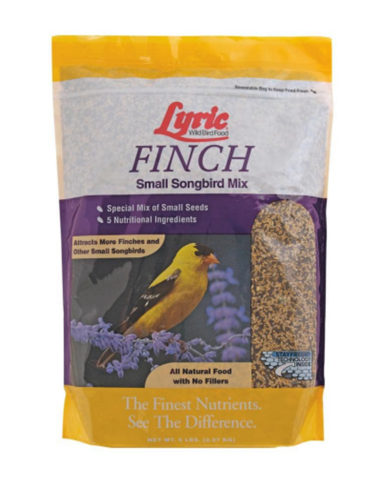 Lyric LYRIC FINCH SMALL SONGBIRD WILD BIRD MIX
