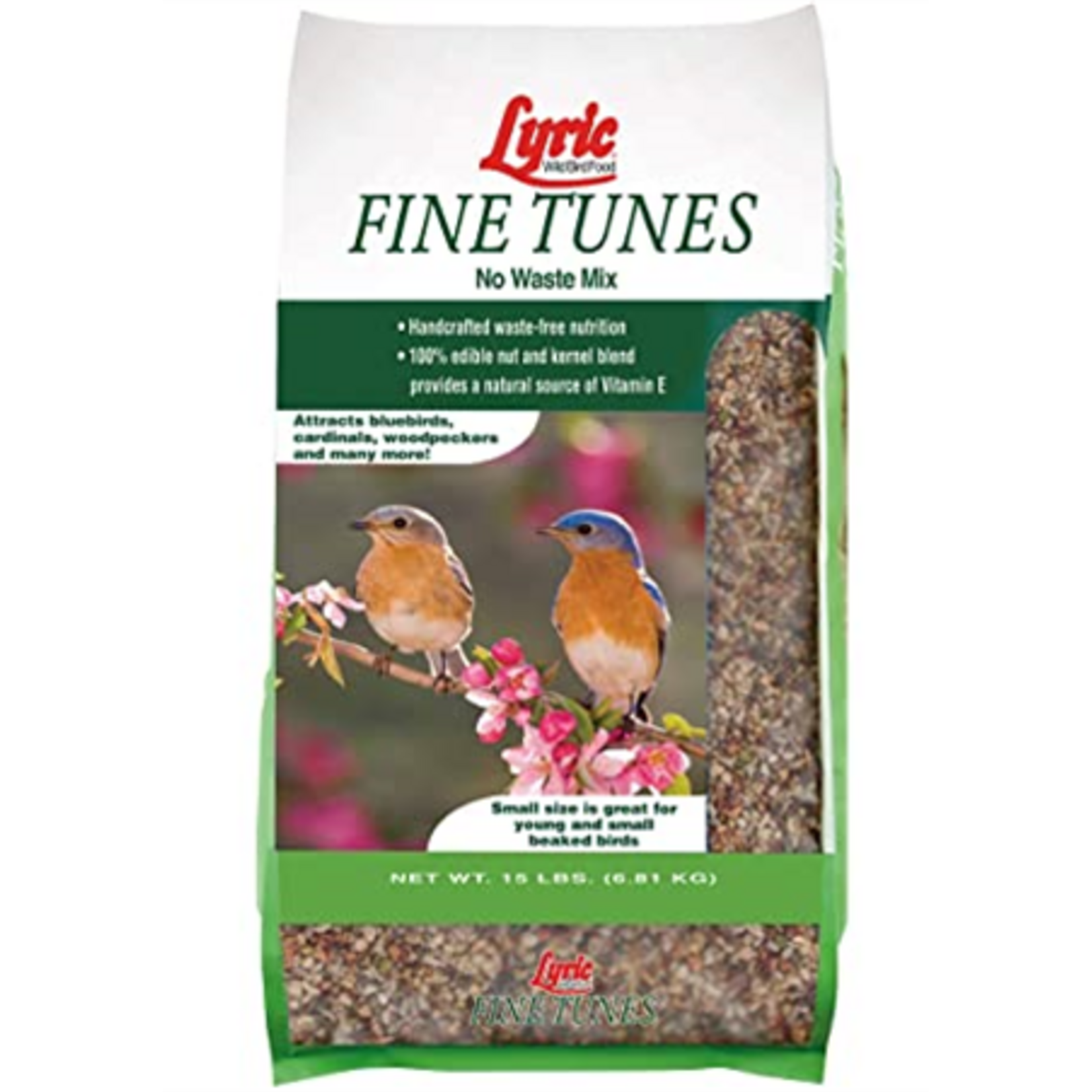 Lyric Lyric Fine Tunes Wild Bird Seed No Waste Mix - 15 lb.