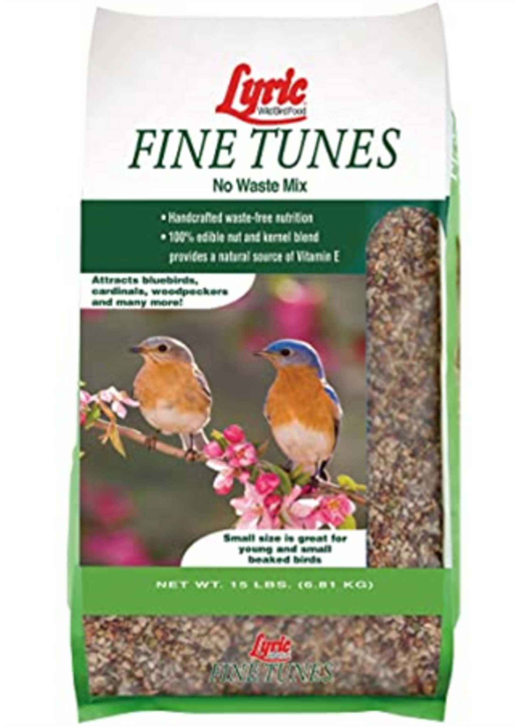 Lyric Lyric Fine Tunes Wild Bird Seed No Waste Mix - 15 lb.