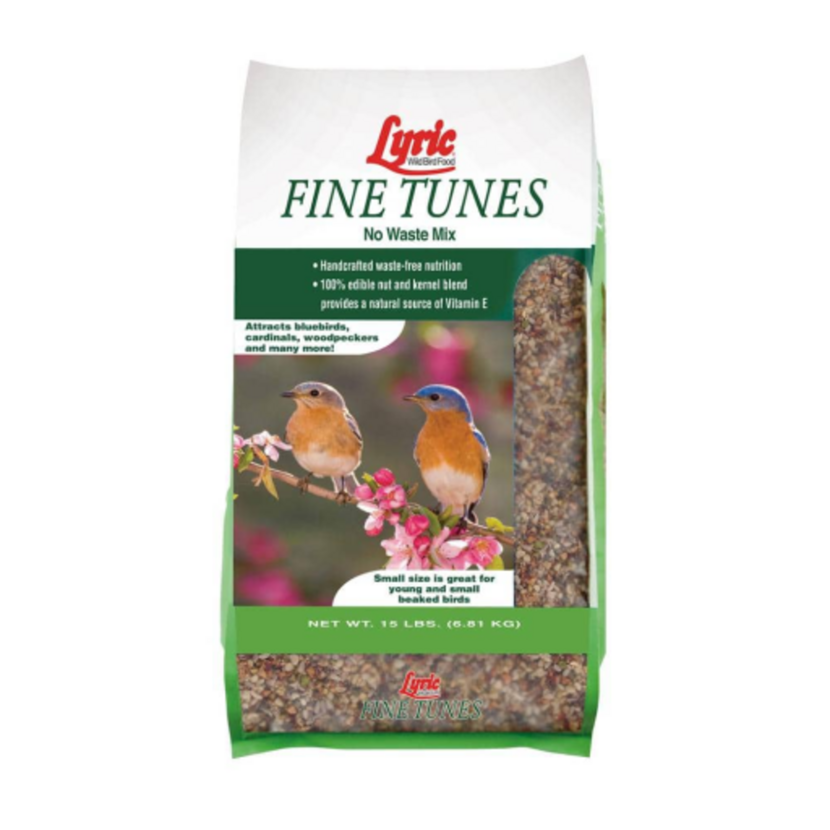 Lyric Lyric Fine Tunes Wild Bird Seed No Waste Mix - 15 lb.