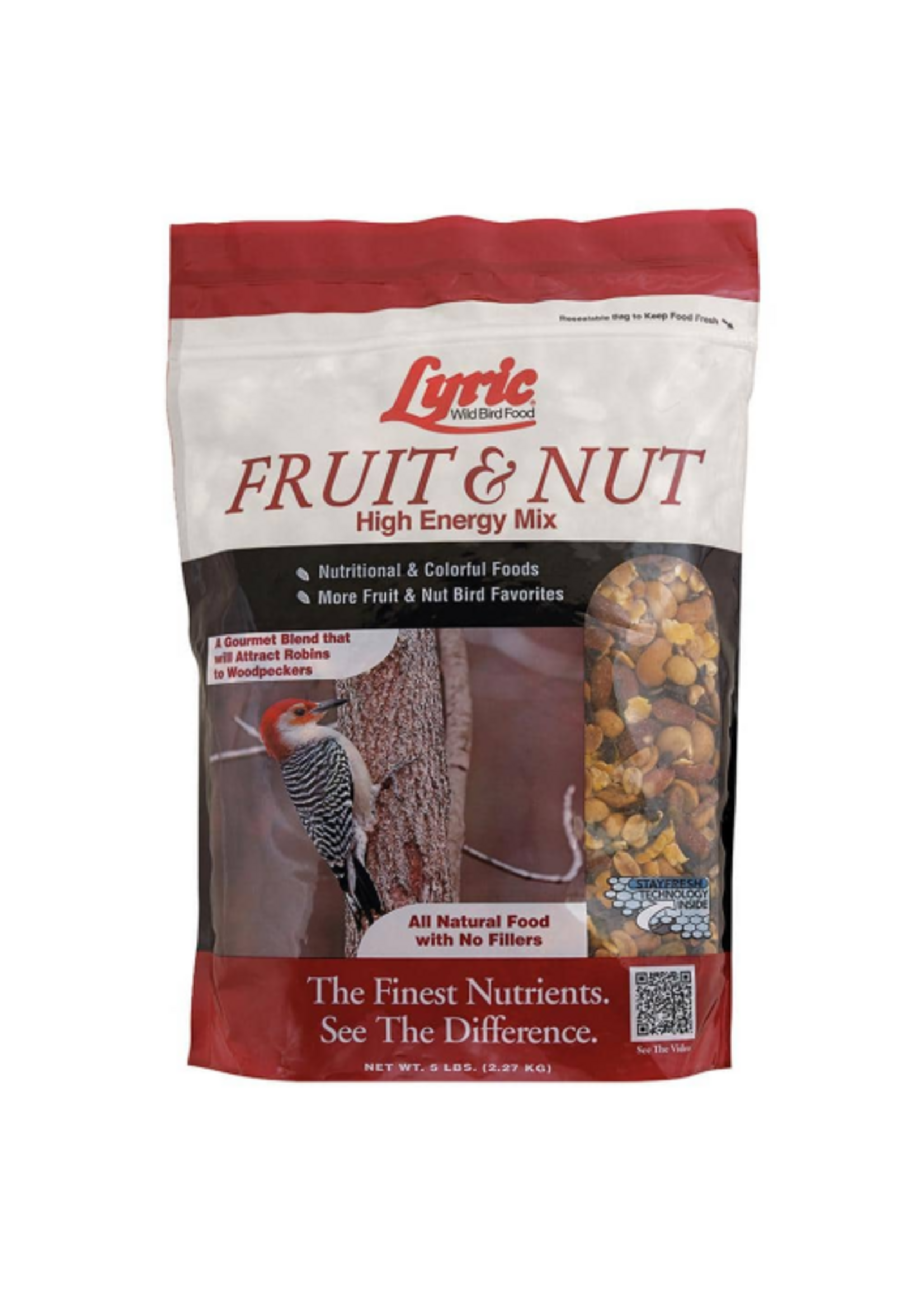 Lyric Lyric Fruit & Nut High  Energy Wild Bird Mix 5lb