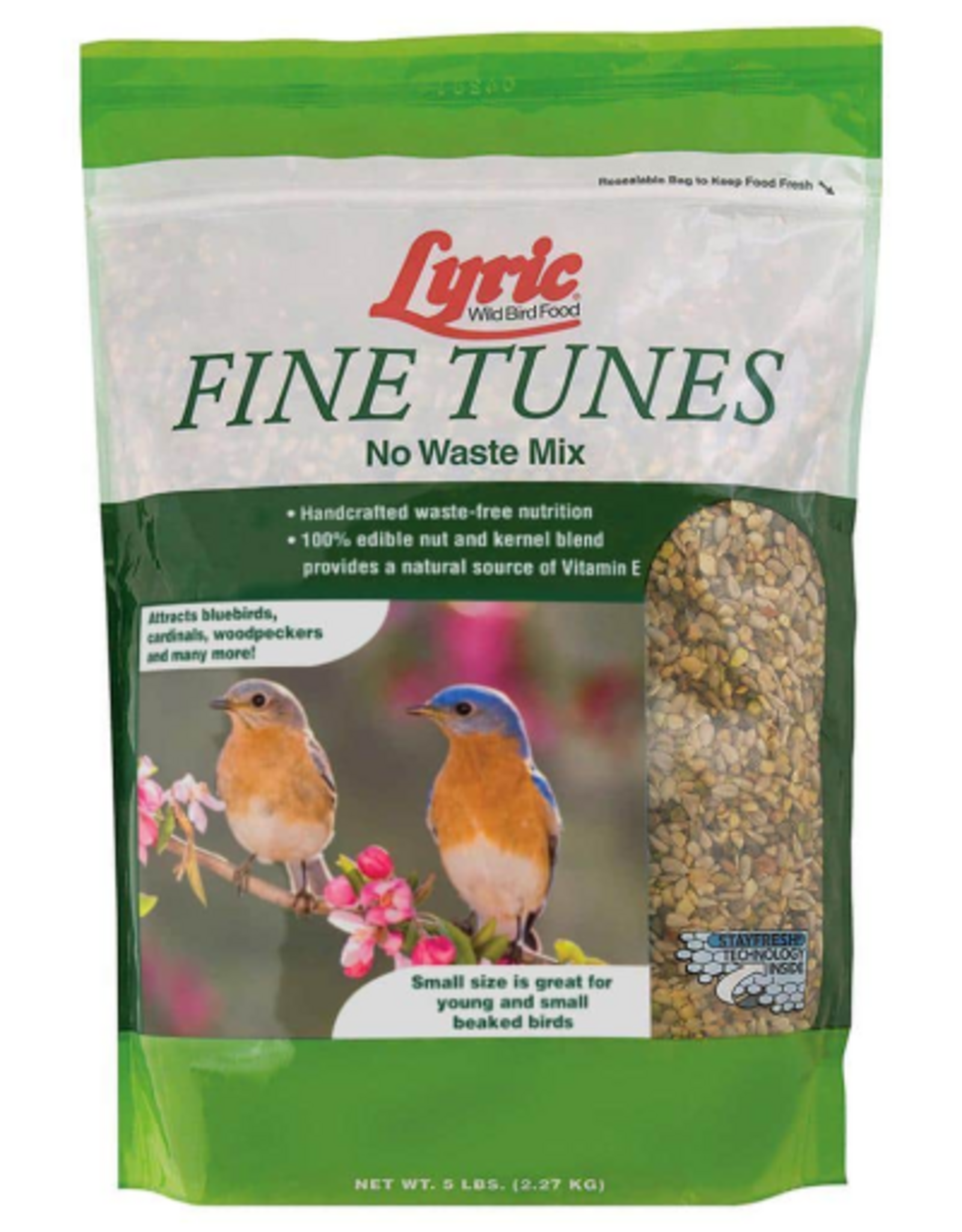 Lyric Lyric Fine Tunes Wild Bird Seed No Waste Mix - 5 lb.