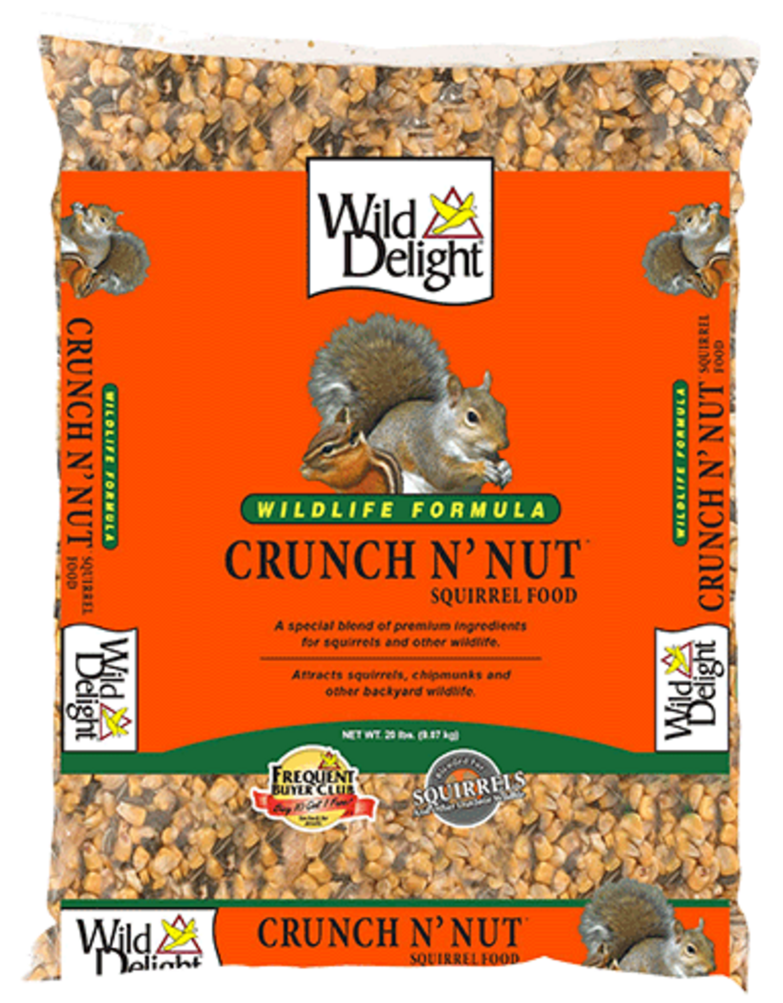 Wild Delight Wild Delight Crunch 'N Nut Squirrel Food - 20 Lbs.