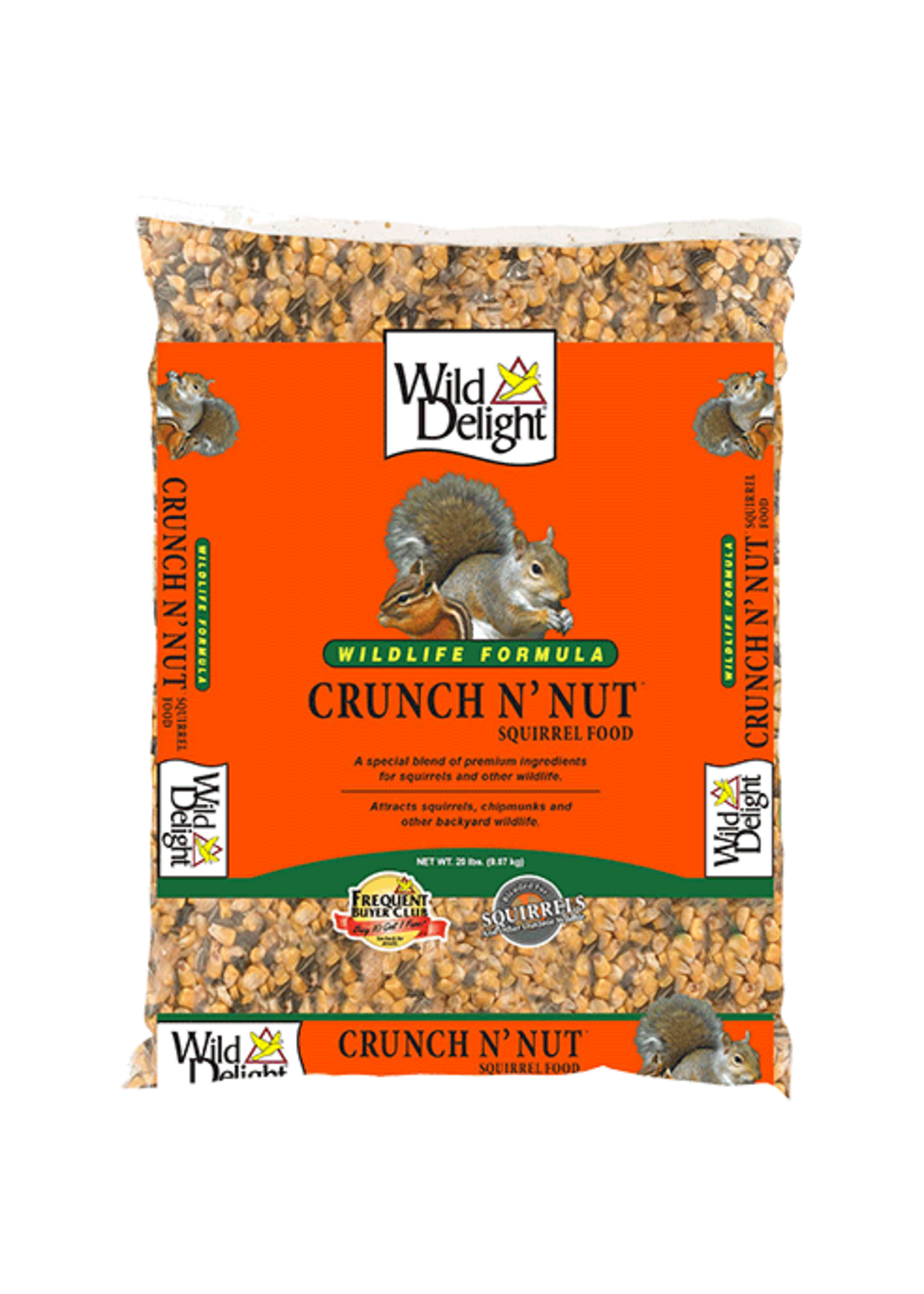Wild Delight Wild Delight Crunch 'N Nut Squirrel Food - 20 Lbs.