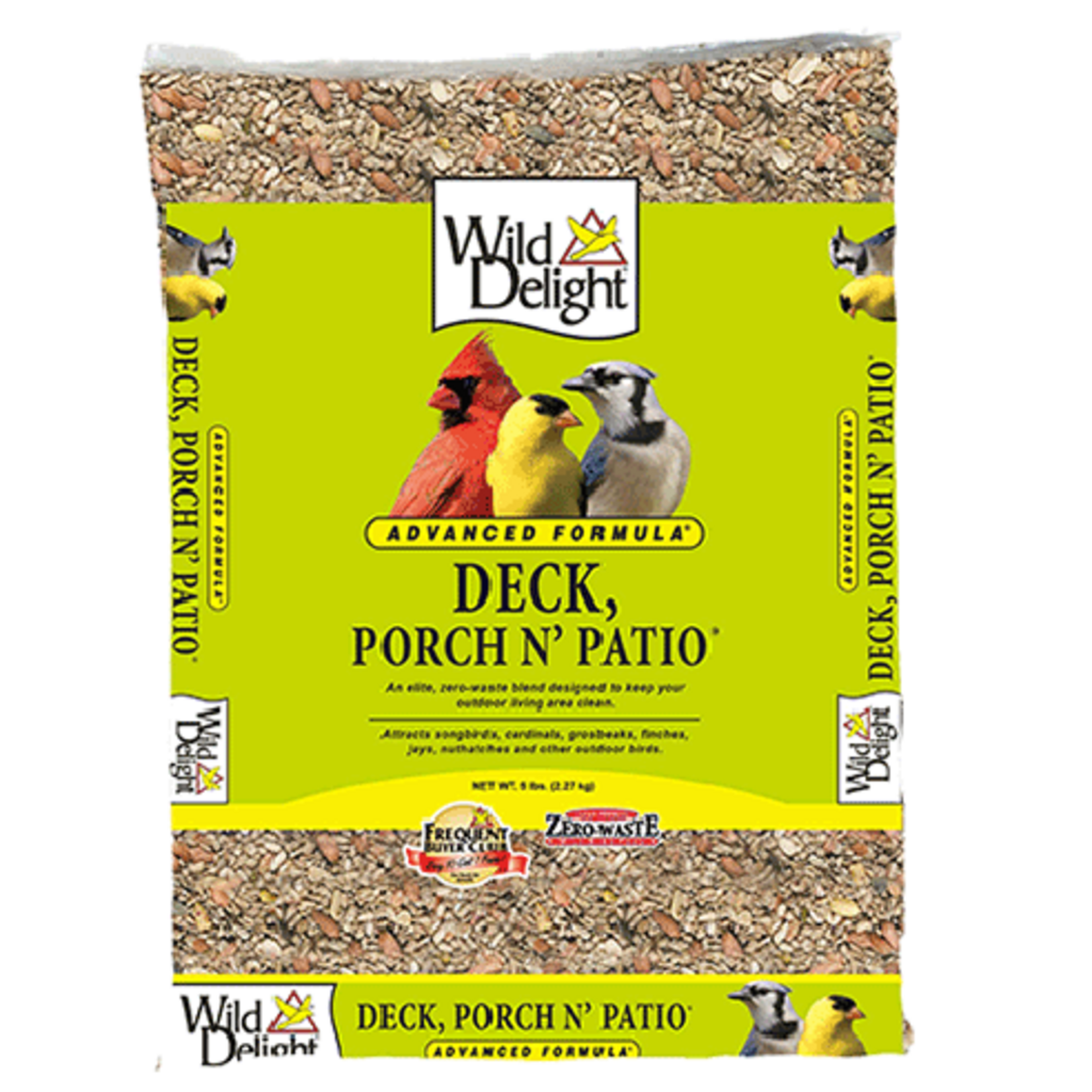 Wild Delight Wild Delight Deck Porch 'N Patio Wild Bird Seed - 5 lbs.