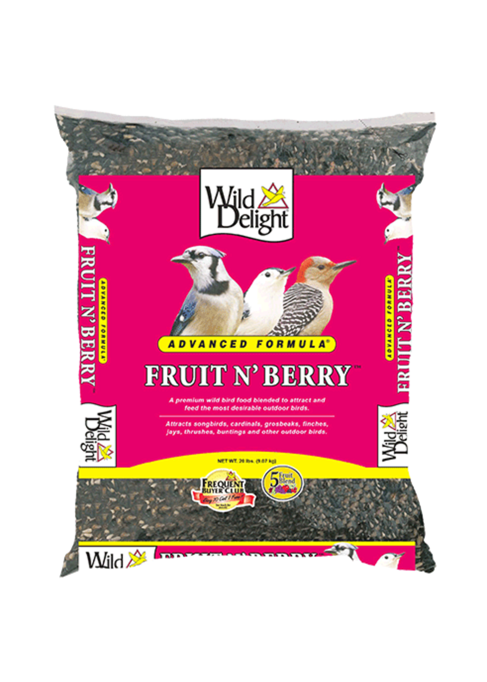 Wild Delight Wild Delight Fruit 'N Berry Wild Bird Seed - 20 Lb