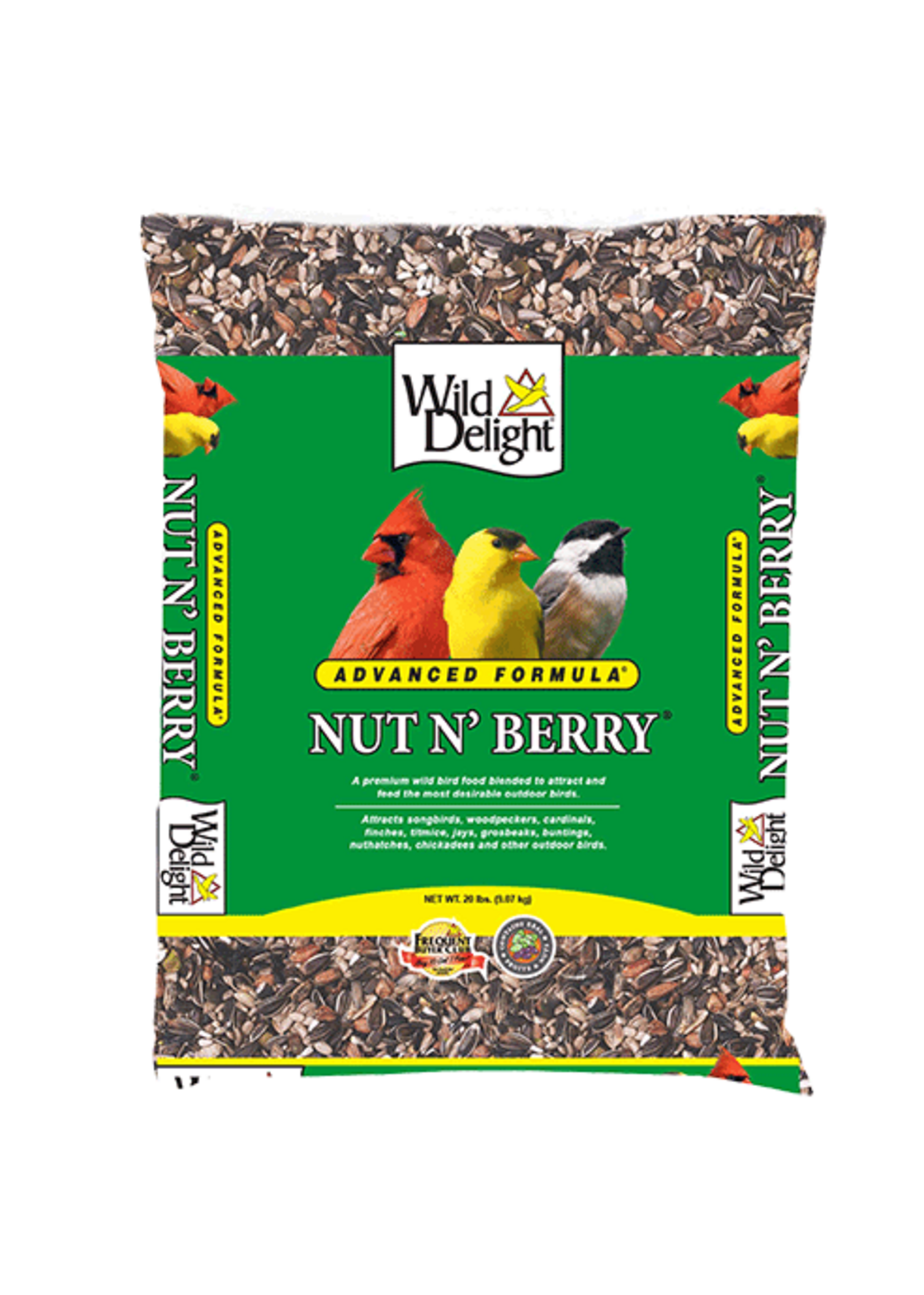 Wild Delight Wild Delight Nut 'N Berry Wild Bird Seed - 20 lbs.