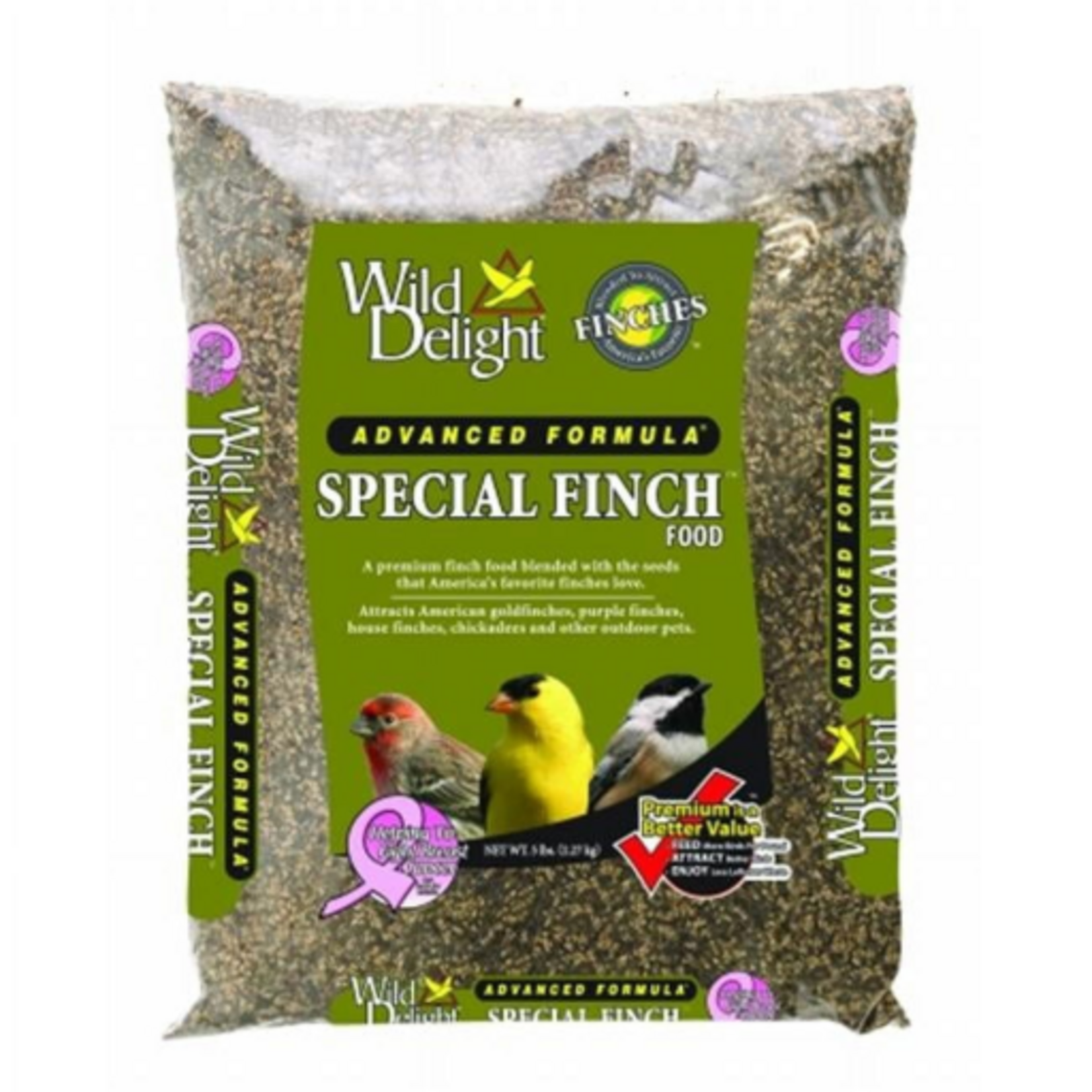 Wild Delight Wild Delight Special Finch Food Wild Bird Seed - 5 lb