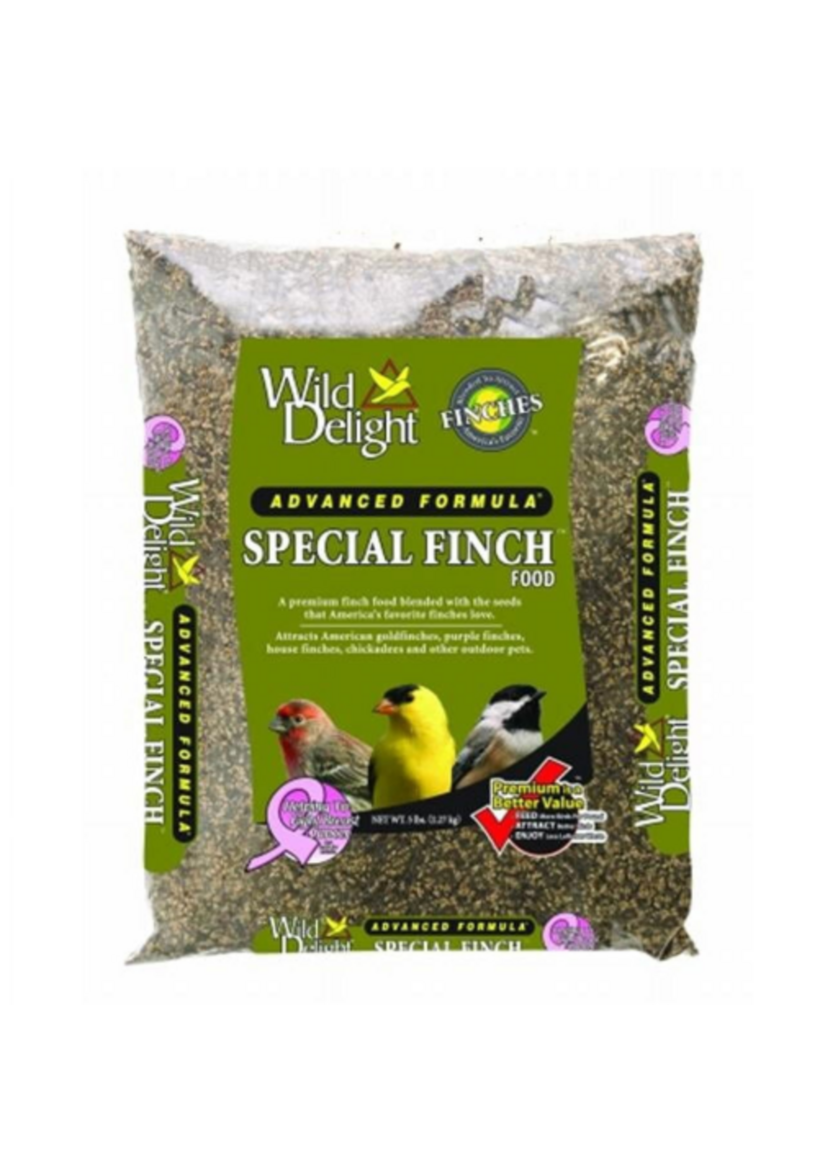Wild Delight Wild Delight Special Finch Food Wild Bird Seed - 5 lb