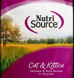 NutriSource NutriSource Cat & Kitten Chicken & Rice Dry Cat Food - 12 Lb