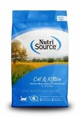 NutriSource NutriSource Cat & Kitten Chicken, Salmon & Liver Dry Cat Food - 12 Lb