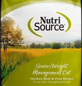 NutriSource NUTRISOURCE CAT CHICKEN & RICE SENIOR/WEIGHT MANAGEMENT - 4 LBS