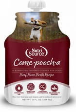 NutriSource NUTRISOURCE COME-POOCH-A BEEF BONE BROTH - 12 OZ