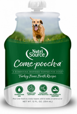 NutriSource NUTRISOURCE COME-POOCH-A TURKEY BONE BROTH - 12 OZ