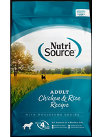 NutriSource NutriSource Adult Dry Dog Food  Chicken and Rice - 26 LB