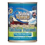 NutriSource NutriSource Grain Free Chicken Formula Canned Dog Food - 13 Oz, Case of 12