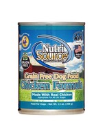 NutriSource NutriSource Grain Free Chicken Formula Canned Dog Food - 13 Oz, Case of 12
