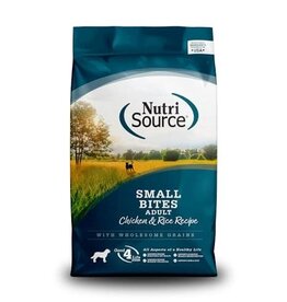 NutriSource NutriSource Small Bites Chicken & Rice Recipe Dry Dog Food - 12 Lb