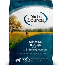 NutriSource NUTRISOURCE DOG CHICKEN & RICE SMALL BITES - 4 lbs