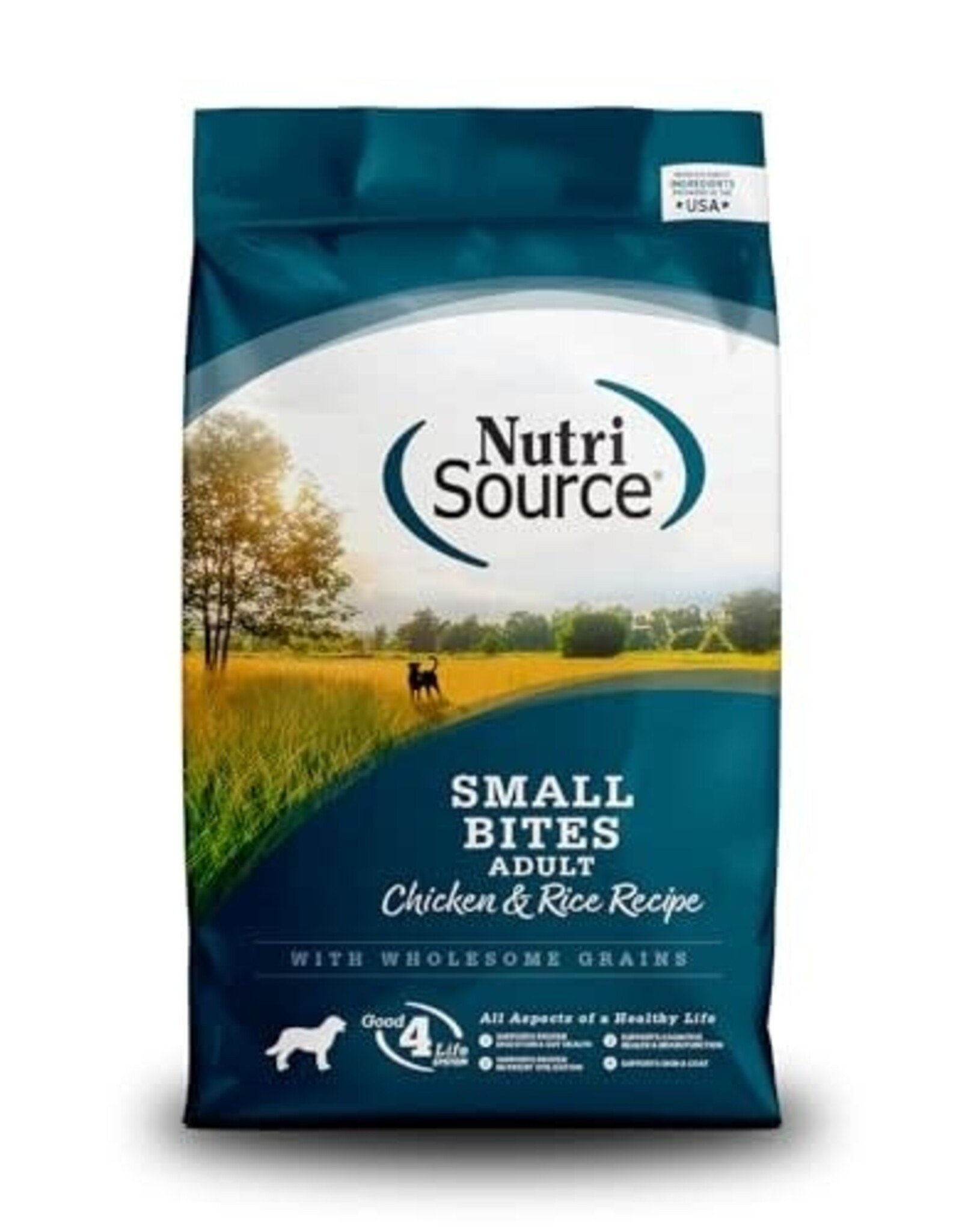 NutriSource NutriSource Small Bites Chicken & Rice Recipe Dry Dog Food - 12 Lb