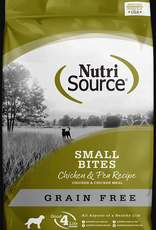 NutriSource NutriSource Grain Free Small Breed Bites Chicken & Pea Recipe Dry Dog Food - 12 Lb Bag