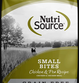 NutriSource NutriSource Grain Free Small Breed Bites Chicken & Pea Recipe Dry Dog Food - 12 Lb Bag