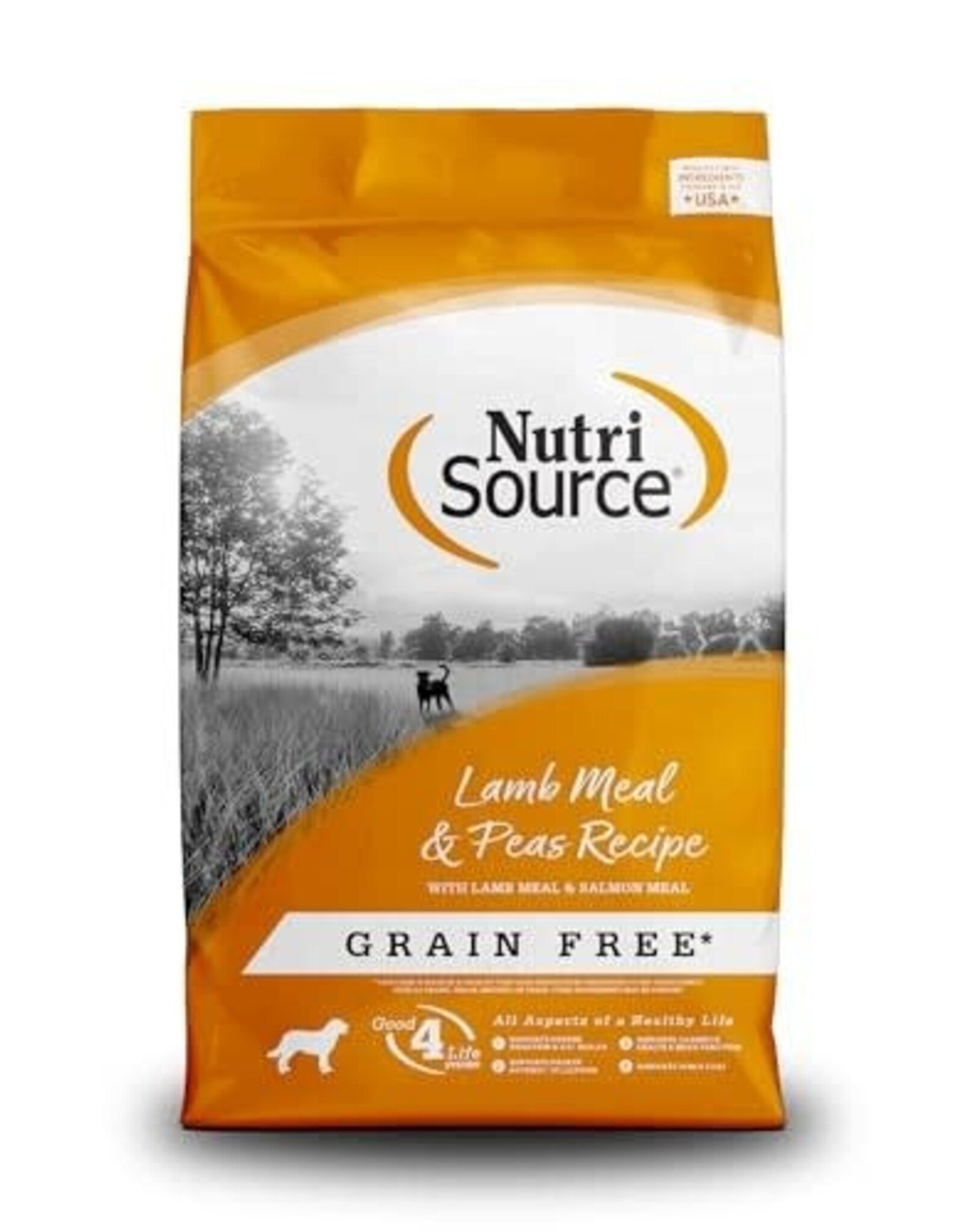 NutriSource NutriSource Lamb Meal & Peas Formula Grain Free Dry Dog Food - 12 Lb