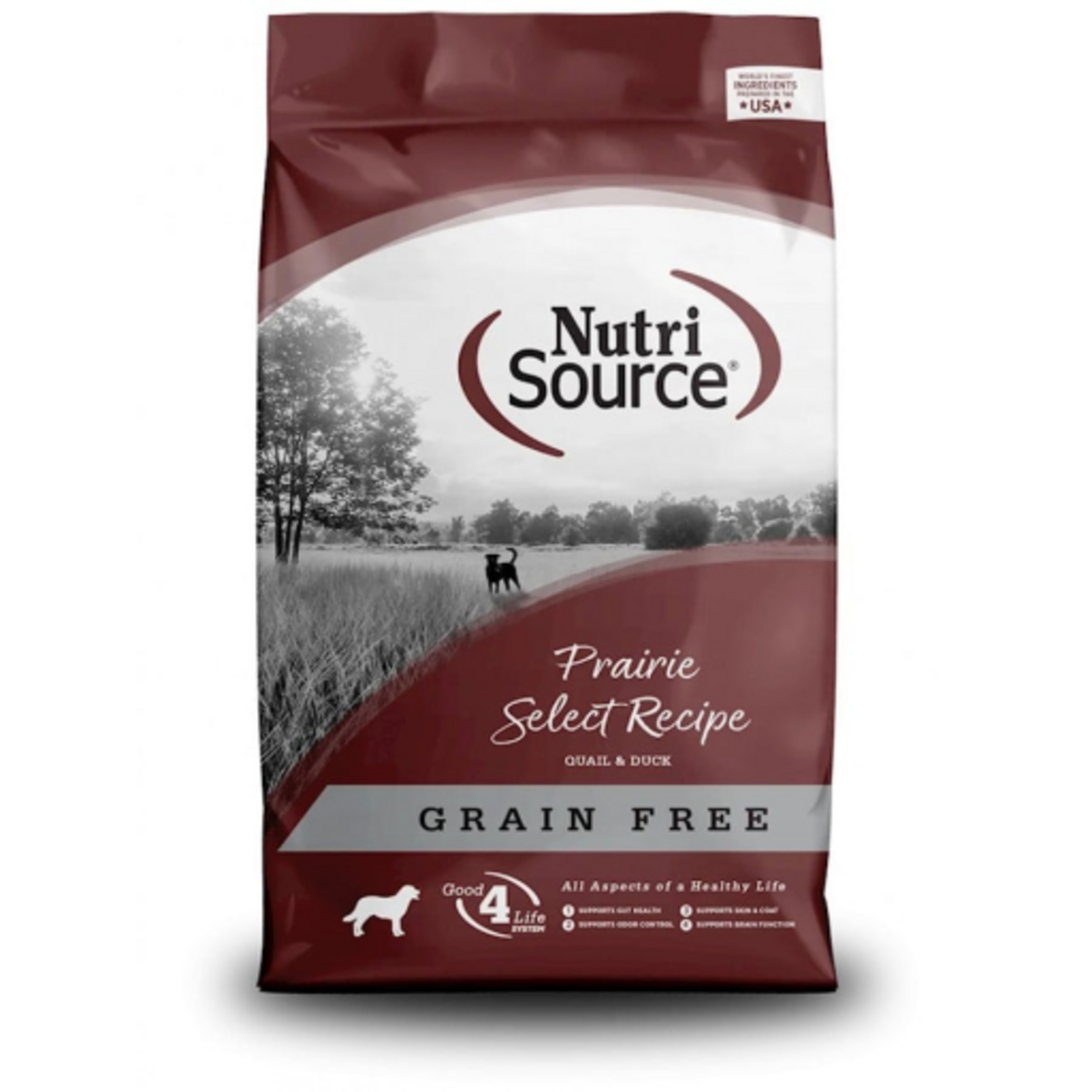 NutriSource NutriSource Adult Grain Free Prairie Select Quail & Duck Dry Dog Food - 26 lb
