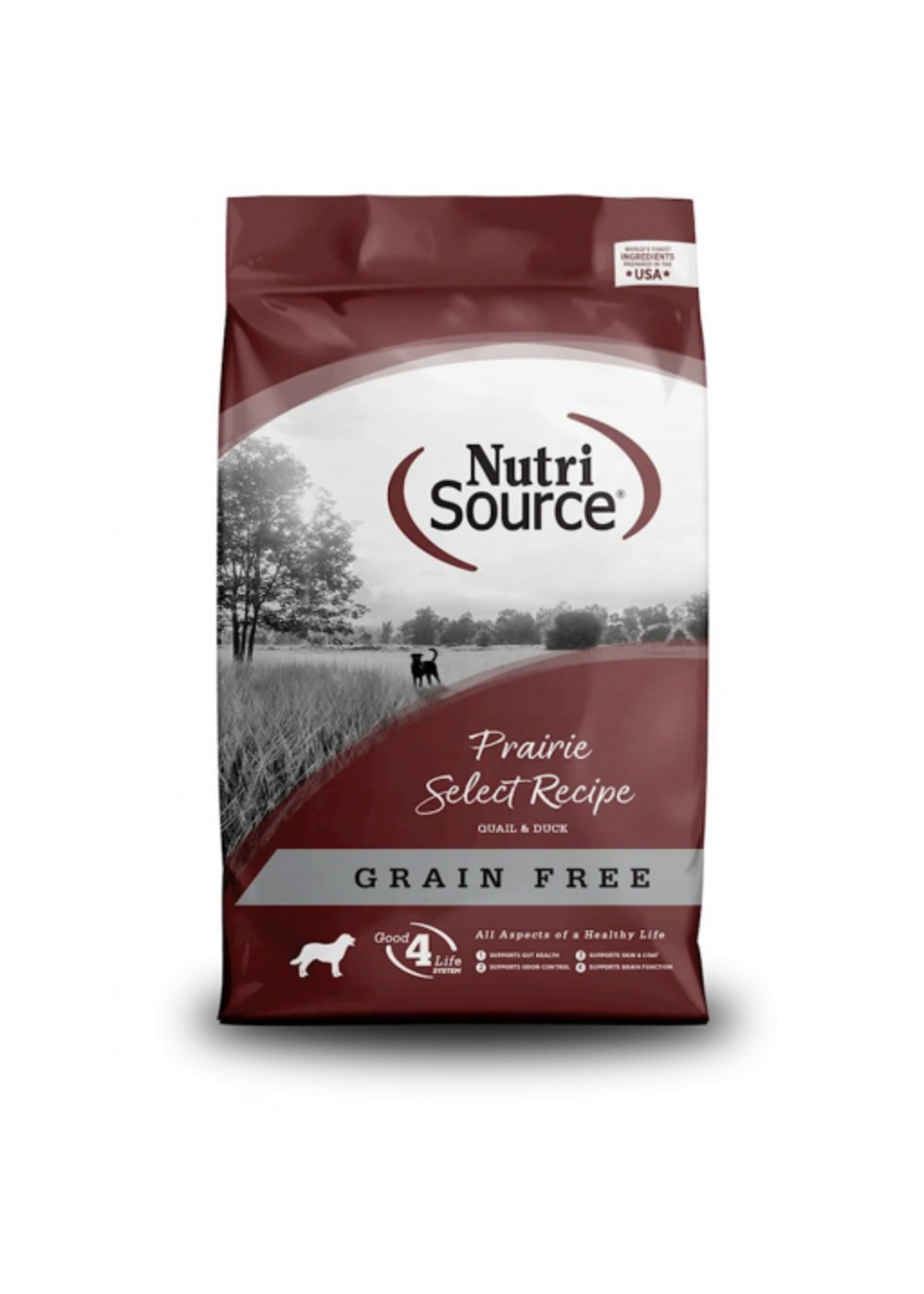 NutriSource NutriSource Adult Grain Free Prairie Select Quail & Duck Dry Dog Food - 26 lb