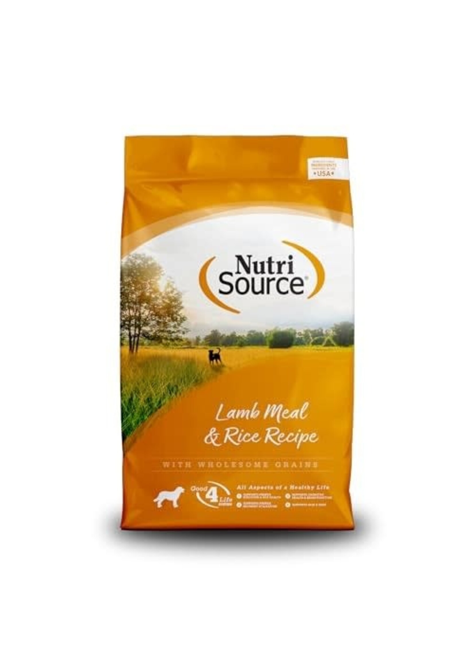 NutriSource NutriSource Adult Lamb Meal & Rice Dry Dog Food - 12 lb