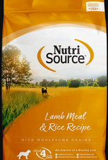 NutriSource NutriSource Adult Dry Dog Food  Lamb Meal and Rice - 26 LB