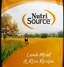 NutriSource NutriSource Adult Dry Dog Food  Lamb Meal and Rice - 26 LB