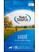 NutriSource NUTRISOURCE DOG LARGE BREED CHICKEN & RICE - 26 lbs