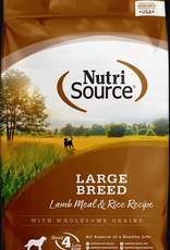 NutriSource NUTRISOURCE DOG LARGE BREED LAMB & RICE - 26 lbs