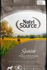 NutriSource NutriSource Senior Chicken & Rice Dry Dog Food - 12 Lb