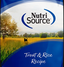 NutriSource NUTRISOURCE DOG TROUT & RICE - 26 lbs