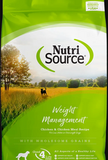 NutriSource NUTRISOURCE DOG WEIGHT MANAGEMENT - 26 lbs