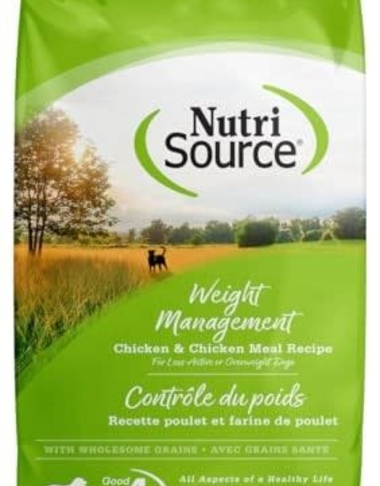 NutriSource NutriSource Weight Management Chicken & Chicken Meal Dry Dog Food - 4 Lb