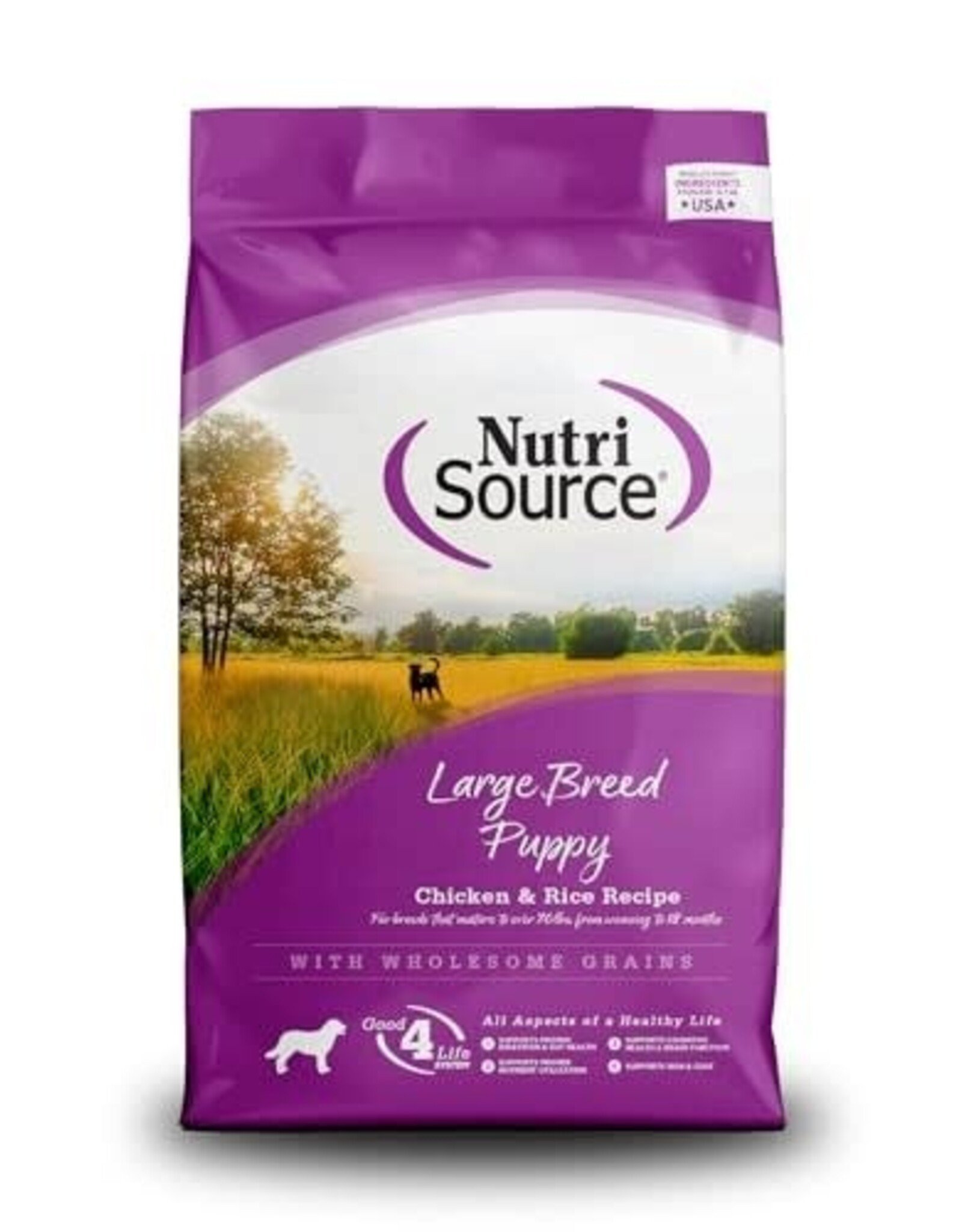 NutriSource NutriSource Large Breed Puppy Chicken & Rice Dry Dog Food - 12 Lb