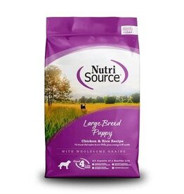 NutriSource NutriSource Large Breed Puppy Chicken & Rice Dry Dog Food - 12 Lb